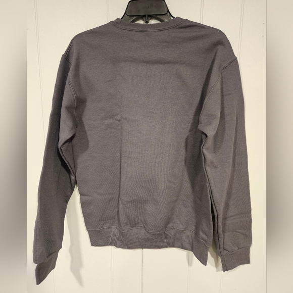 New Dunkin Donuts Sweatshirt Jerzees Nublend Grey Dunkin' Logo Factory Packaged - Picture 4 of 4